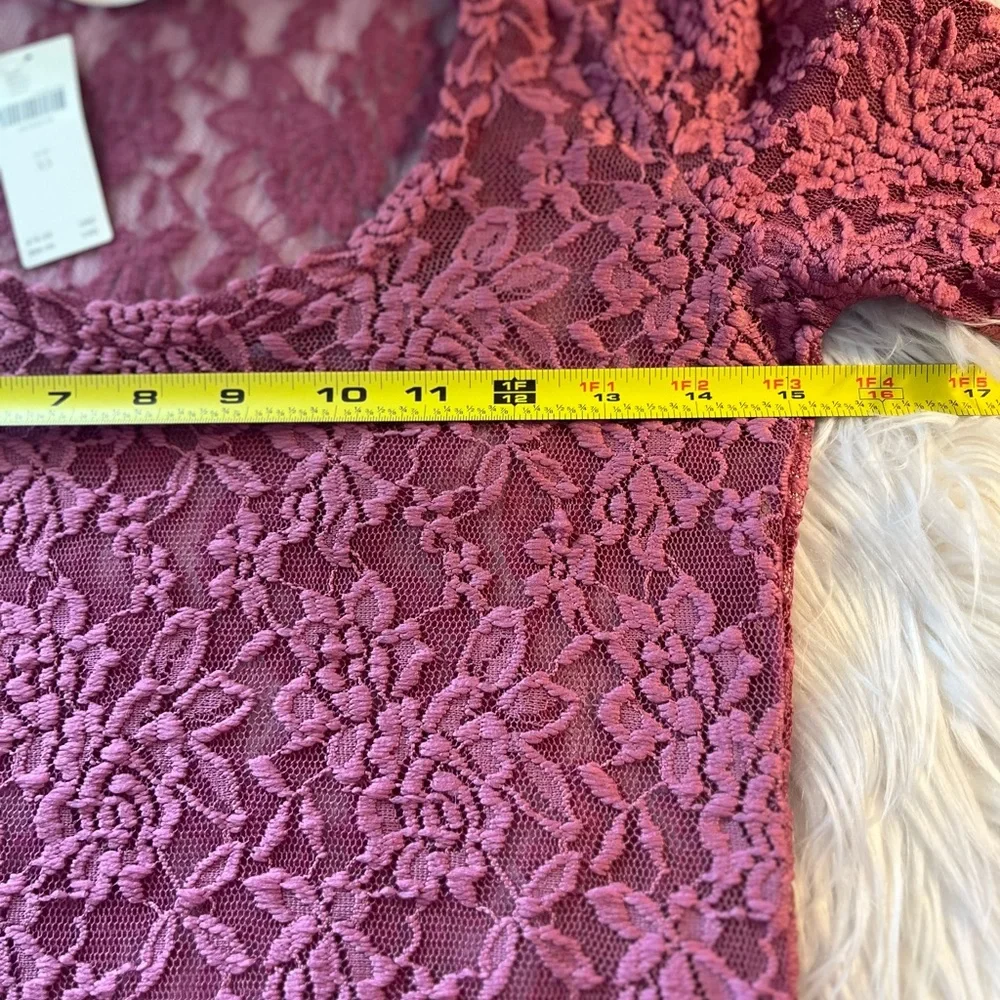 NWT’s Anthropologie sheer Lace Women's Top